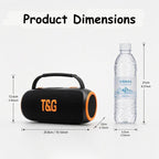 T&G TG484 30W Portable RGB Wireless Bluetooth Speaker — view 9