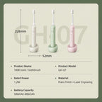T1806 Smart Sonic Sensor Rechargeable Soft-bristle Electric Toothbrush — view 10