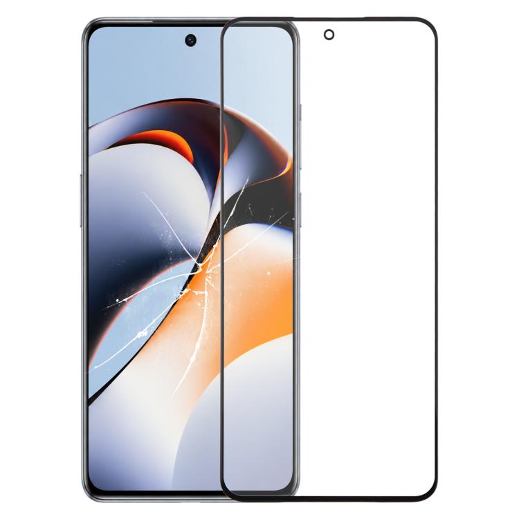 Flat Front Screen Outer Glass Lens with OCA Optically Clear Adhesive — view 25