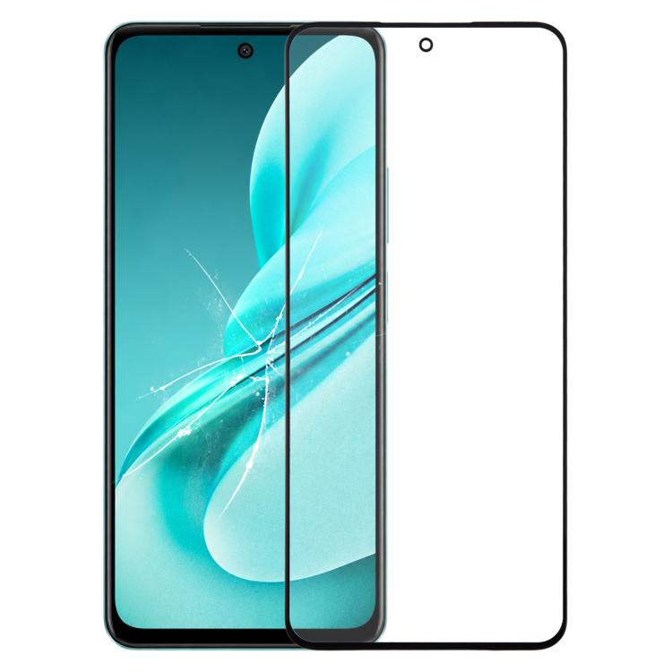 Flat Front Screen Outer Glass Lens with OCA Optically Clear Adhesive — For OnePlus 11R