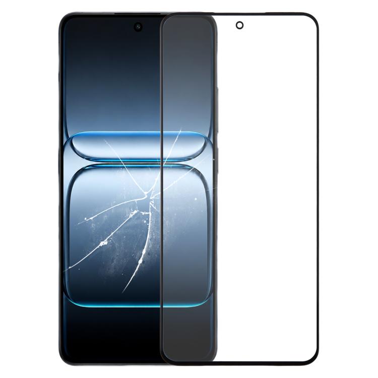 Flat Front Screen Outer Glass Lens with OCA Optically Clear Adhesive — For OnePlus Nord 4