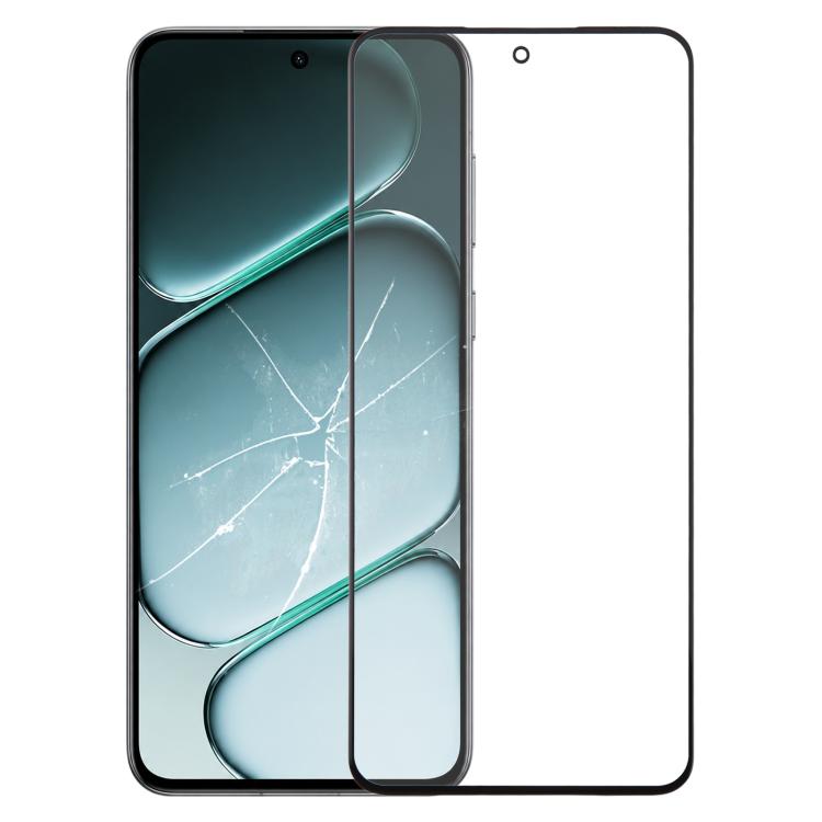 Flat Front Screen Outer Glass Lens with OCA Optically Clear Adhesive — For OnePlus Ace 5 Ultra