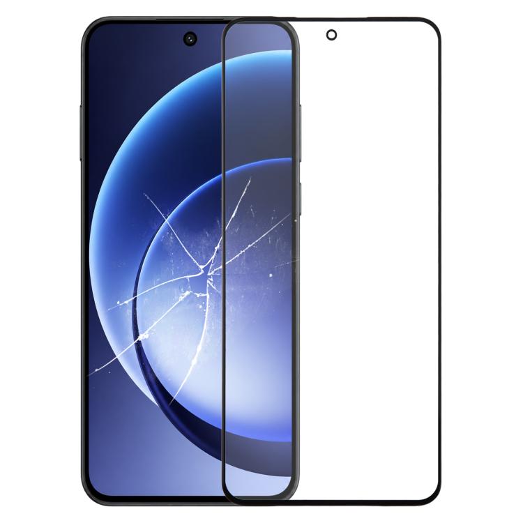 Flat Front Screen Outer Glass Lens with OCA Optically Clear Adhesive — For OnePlus Ace 5 Racing