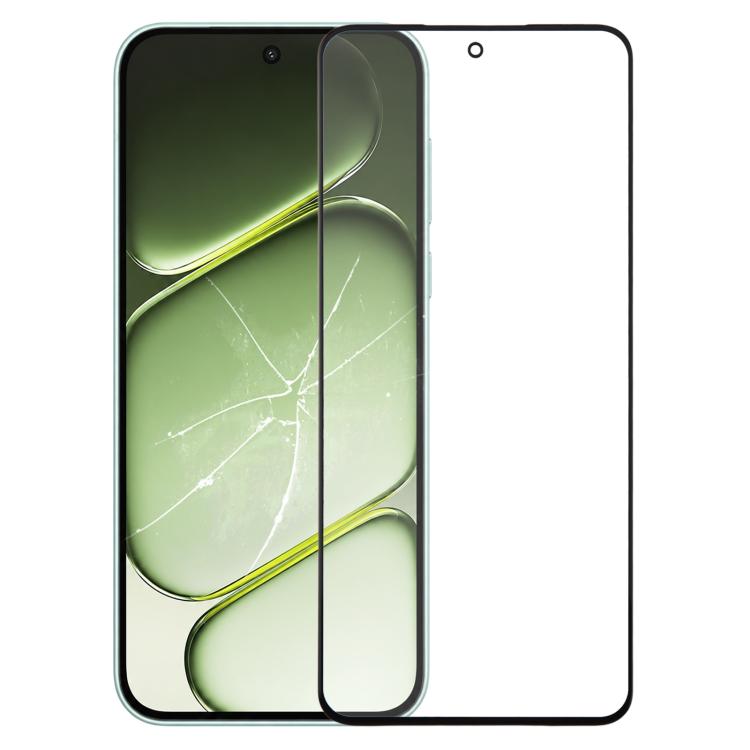 Flat Front Screen Outer Glass Lens with OCA Optically Clear Adhesive — For OnePlus Nord 5