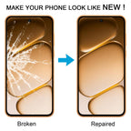 Flat Front Screen Outer Glass Lens with OCA Optically Clear Adhesive — For OnePlus Ace 6/Ace 6T