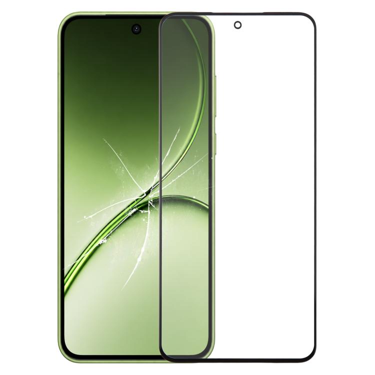 Flat Front Screen Outer Glass Lens with OCA Optically Clear Adhesive — For OnePlus 15R