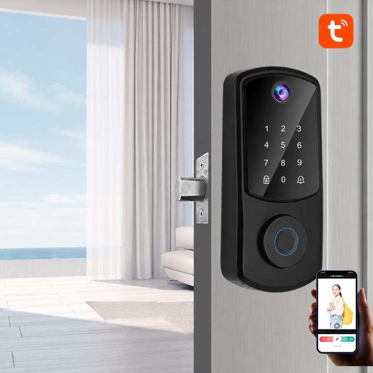 D10 Smart Lock Fingerprint Lock — Black