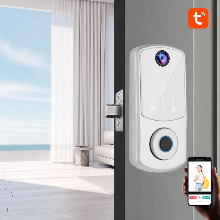 D10 Smart Lock Fingerprint Lock — Silver