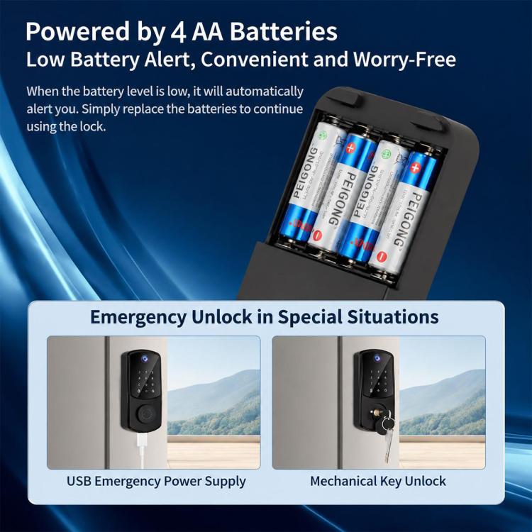D10 Smart Lock Fingerprint Lock