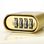 304 Stainless Steel Copper Mechanical Combination Padlock — Plastic Sealing Packaging