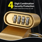 304 Stainless Steel Copper Mechanical Combination Padlock — view 5