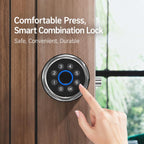 BL10 Spherical Smart Graffiti Bluetooth Fingerprint Lock — view 4