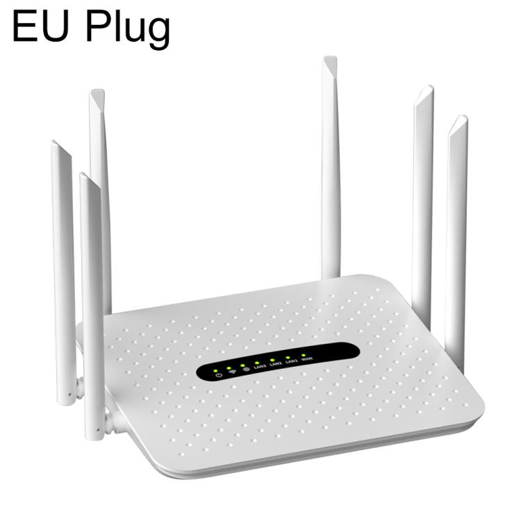6 Antennas 1800Mbps Gigabit High-Speed WiFi 6 Wireless Router