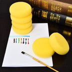 Sponge Round Seal Children Graffiti Art Painting Tool, 25 PCS/Pack — view 6
