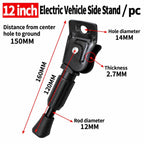 Adjustable Electric Bicycle Side Kickstand E-Bike Foot Support Retrofit Accessory