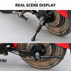 Adjustable Electric Bicycle Side Kickstand E-Bike Foot Support Retrofit Accessory