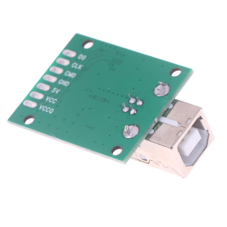 3-Line eMMC-ISP Flying Lead Tool for AU6438BS Chip USB-B Type PC Connectivity — view 3