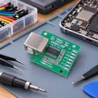 3-Line eMMC-ISP Flying Lead Tool for AU6438BS Chip USB-B Type PC Connectivity — view 7