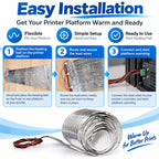 Printer Platform Heating Strip