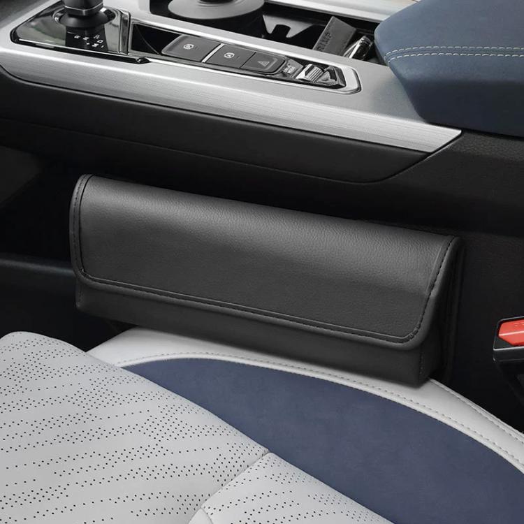 Car Seat Gap Storage Organizer Box with Dustproof Cover