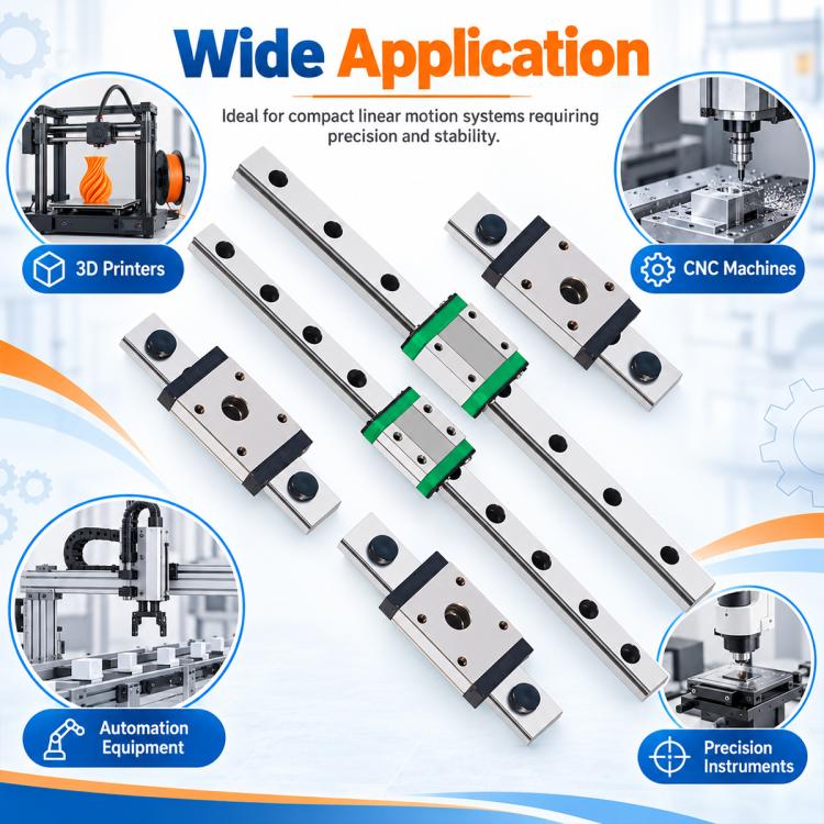 3D Printer Mini Linear Rail Guide — view 12