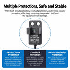 U-Shaped Slot Optical Photoelectric Limit Switch Sensor with 2m Cable — view 18