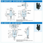 U-Shaped Slot Optical Photoelectric Limit Switch Sensor with 2m Cable — view 21