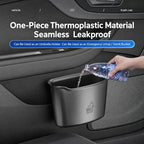 Car Trash Can Door Mounted Storage Bin — with Phone Holder