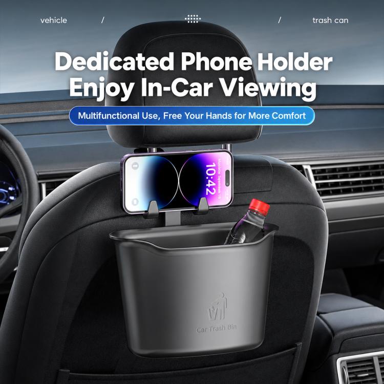 Car Trash Can Door Mounted Storage Bin — view 8
