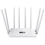 8-Antenna 160MHz Dual-Band 2.4G & 5G Gigabit Wireless Router — EU Plug