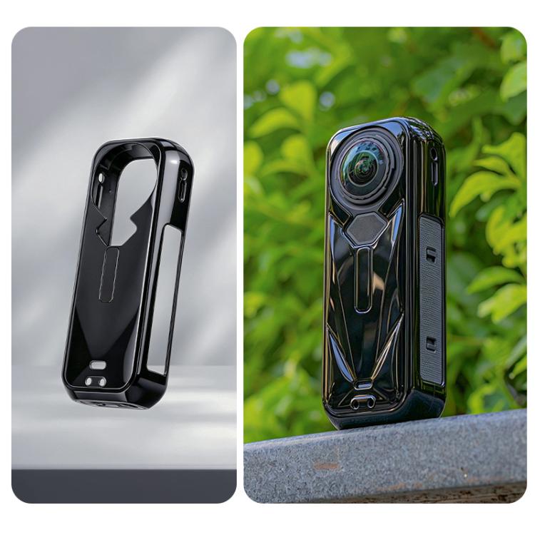 Soft TPU Protective Case — Clear Black