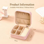 Portable Zippered Jewelry Storage Box — view 27