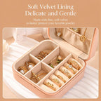 Portable Zippered Jewelry Storage Box — view 30