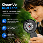 K01 HD Dual-Lens Handheld 500X Digital Microscope — view 10