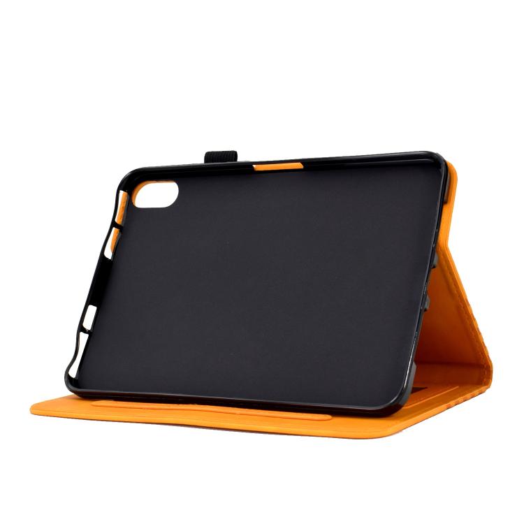 Rhombus Embossed Leather Smart Tablet Case