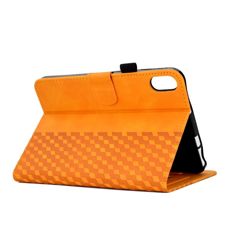 Rhombus Embossed Leather Smart Tablet Case