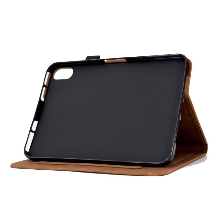 Peony Butterfly Embossed Leather Smart Tablet Case