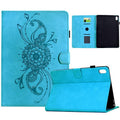 Mandala Embossed Smart Leather Tablet Case