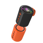 T&G TG491 20W Magnetic Metal 2 in 1 Outdoor Portable TWS Wireless Bluetooth Speaker — Blue
