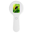 V7 200X Handheld Magnify Glass Digital Magnifier with 2 inch IPS Screen — White