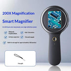 V7 200X Handheld Magnify Glass Digital Magnifier with 2 inch IPS Screen — view 7