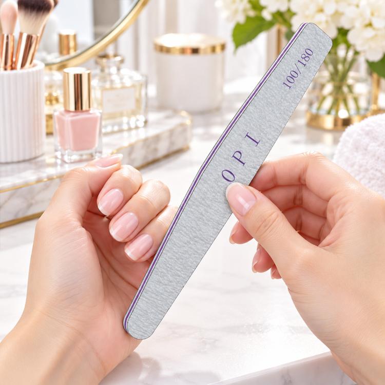 25 PCS / Set Nail Double Side Polishing And Rubbing Strips Abrasion Resistant Nails Scrub Strips — Sandblasted Diamond File
