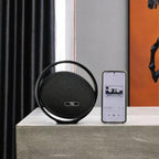 T&G TG495 UFO-style Disc-shaped Stereo TWS Wireless Bluetooth Speaker — Black