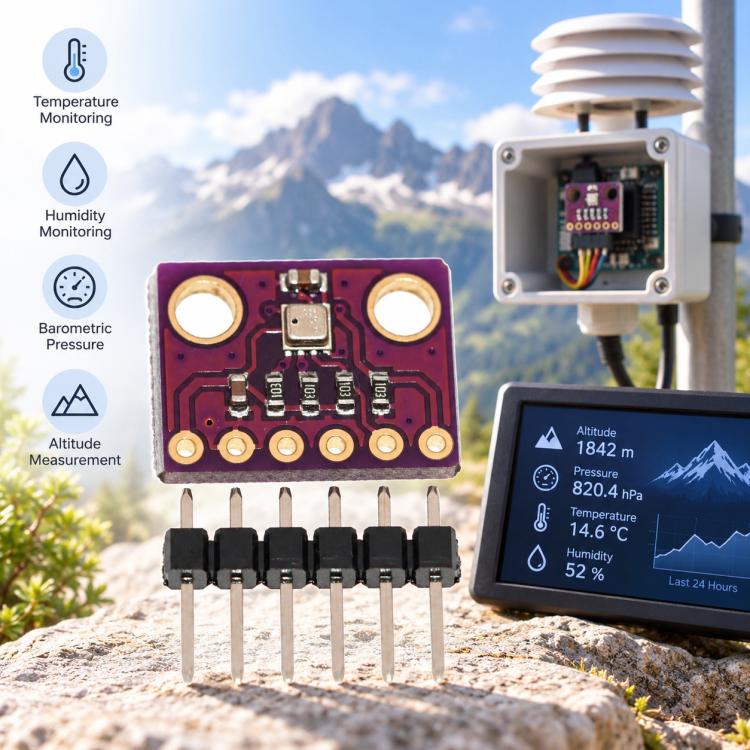 GY-BME280-3.3 High-precision Atmospheric Pressure Sensor Module
