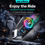 Y12 Motorcycle Helmet Noise Reduction Bluetooth Earphone — view 6