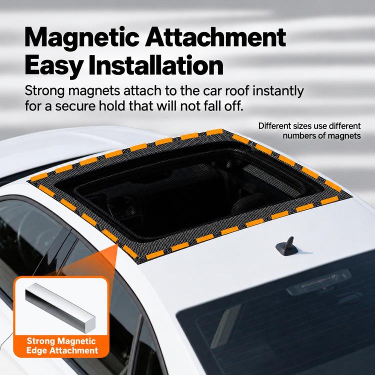 Car Sunroof Magnetic Anti-Mosquito Net — view 8
