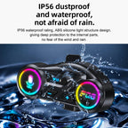 Y13 Motorcycle Helmet Bluetooth Earphone with RGB Lighting — view 10