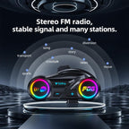 Y13 Pro Motorcycle Helmet Bluetooth Intercom Earphone with RGB Lighting — view 17