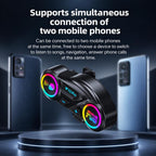 Y13 Pro Motorcycle Helmet Bluetooth Intercom Earphone with RGB Lighting — view 18
