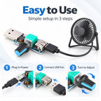 USB Fan Wind Speed Controller Air Volume Regulator Cooling Noise Reduction Governor — view 7